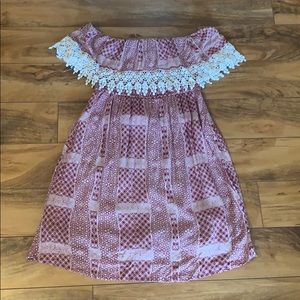 Abercrombie off the shoulder dress